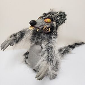 Zombie Rat Halloween 2001 Paper Magic Group Poseable Animal Plush